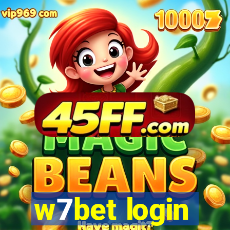 w7bet login